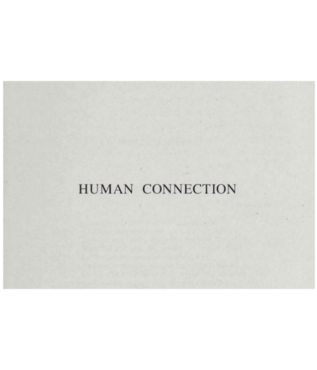 HUMAN CONNECTION